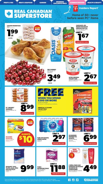 Real Canadian Superstore (West) Flyer June 8 to 14 Real Canadian Superstore (West) Flyer June 8 to 14