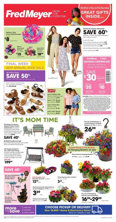Fred Meyer Weekly Ad & Flyer May 6 to 12