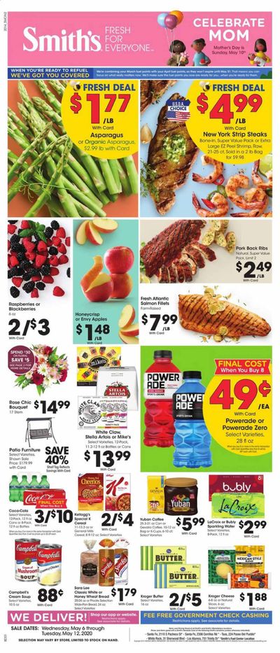 Smith's Weekly Ad & Flyer May 6 to 12