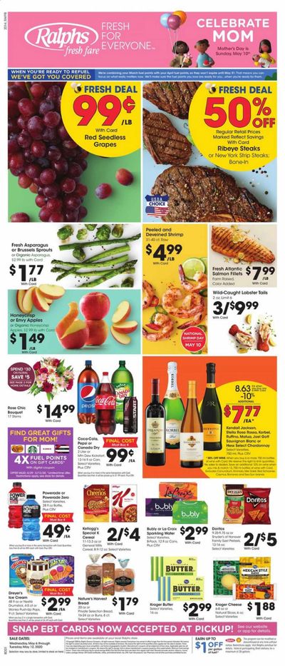 Ralphs Fresh Fare Weekly Ad & Flyer May 6 to 12