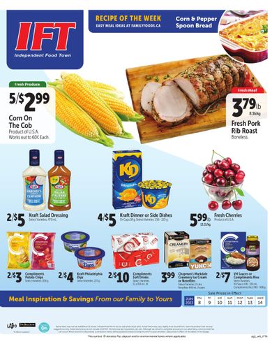 IFT Independent Food Town Flyer June 8 to 14