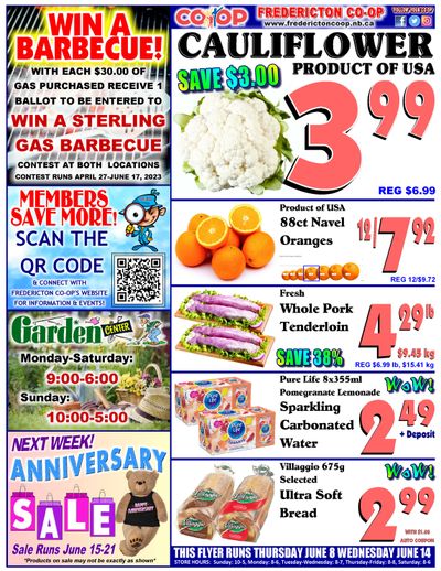 Fredericton Co-op Flyer June 8 to 14