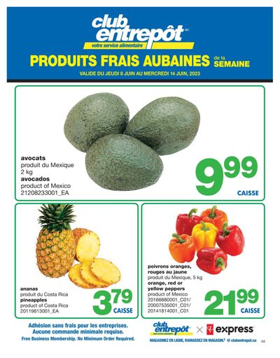 Wholesale Club (QC) Fresh Deals of the Week Flyer June 8 to 14
