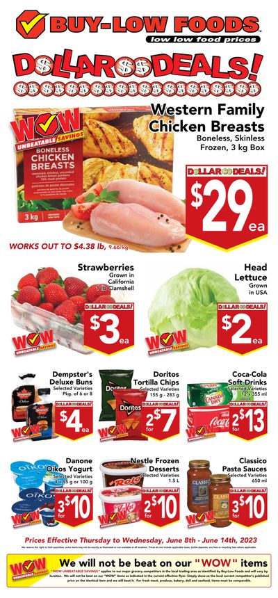 Buy-Low Foods (Kings Crossing, BC) Flyer June 8 to 14