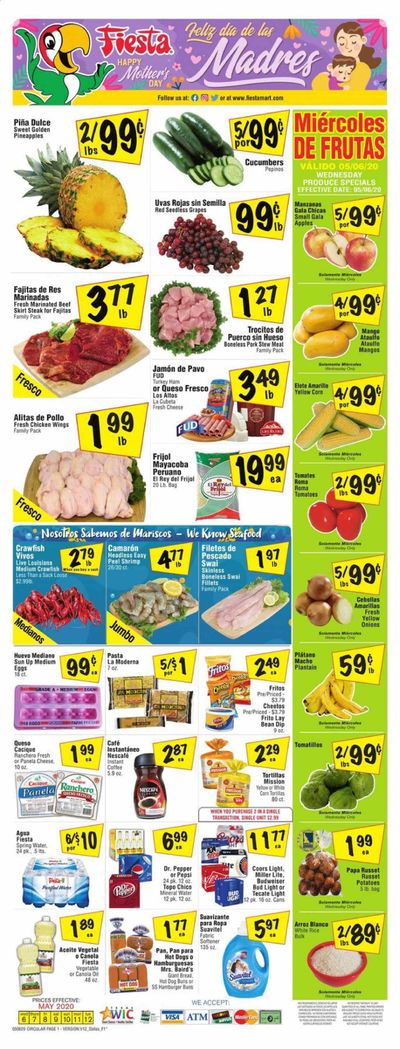 Fiesta Mart Weekly Ad & Flyer May 6 to 12