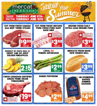 Mercato Fresh Flyer June 8 to 14