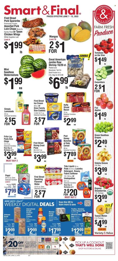 Smart & Final (NV) Weekly Ad Flyer Specials June 7 to June 13, 2023