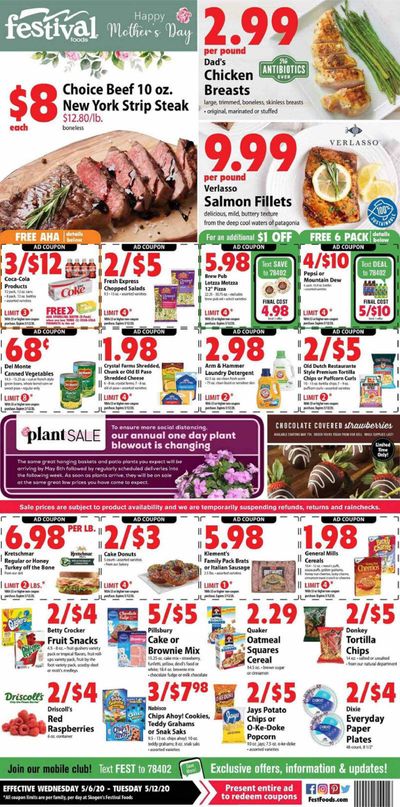 Festival Foods Weekly Ad & Flyer May 6 to 12