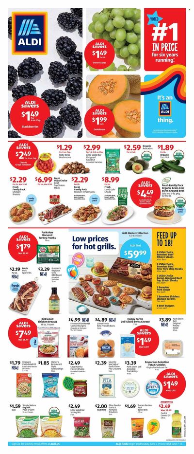ALDI (IL, MI) Weekly Ad Flyer Specials June 7 to June 13, 2023