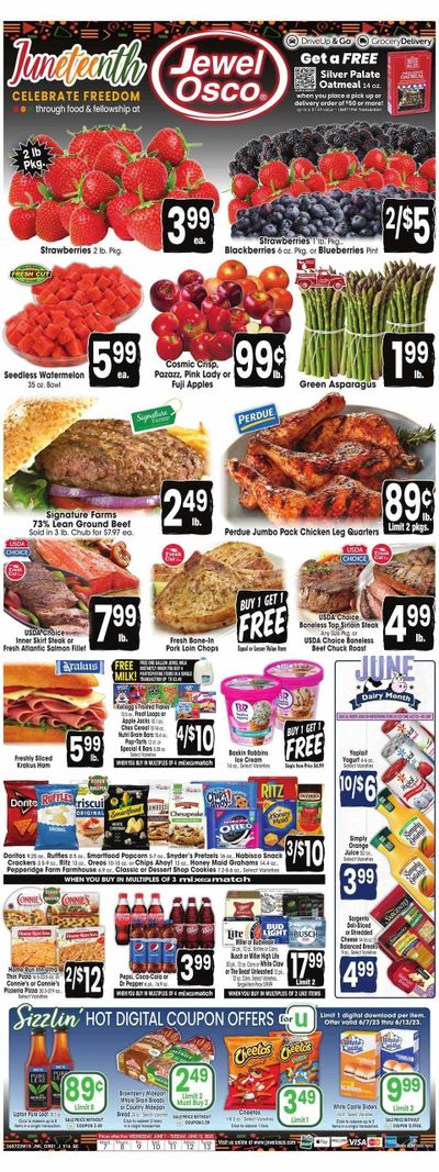 Jewel Osco (IL) Weekly Ad Flyer Specials June 7 to June 13, 2023
