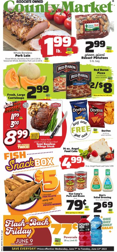 County Market (IL, IN, MO) Weekly Ad Flyer Specials June 7 to June 13, 2023