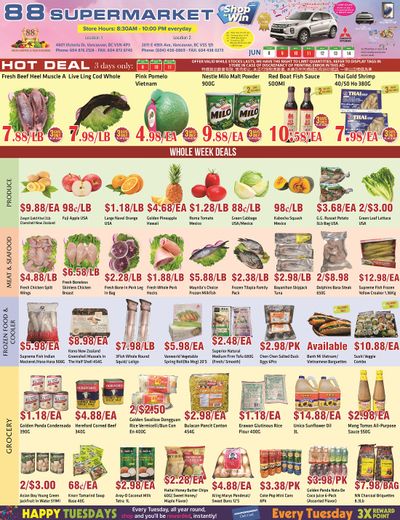 88 Supermarket Flyer June 8 to 14
