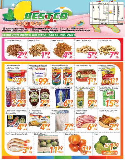 BestCo Food Mart (Etobicoke) Flyer June 9 to 15