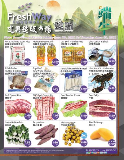 FreshWay Foodmart Flyer June 9 to 15