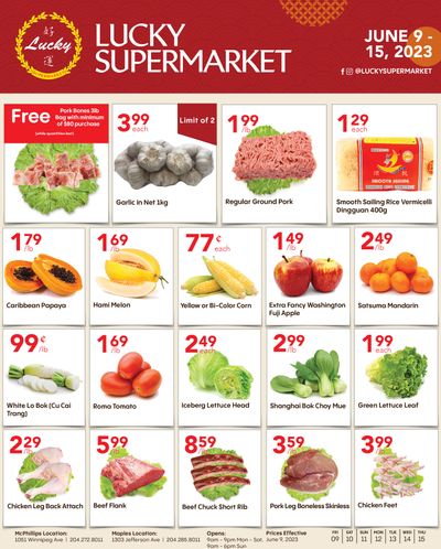 Lucky Supermarket (Winnipeg) Flyer June 9 to 15