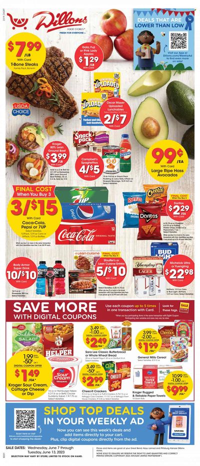 Dillons (KS) Weekly Ad Flyer Specials June 7 to June 13, 2023