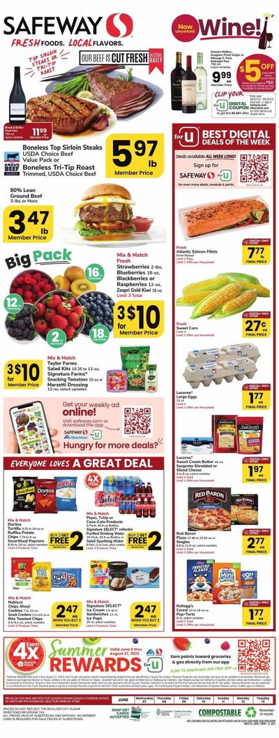 Safeway (CO) Weekly Ad Flyer Specials June 7 to June 13, 2023