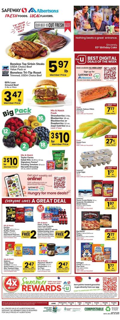 Safeway (CO, WY) Weekly Ad Flyer Specials June 7 to June 13, 2023