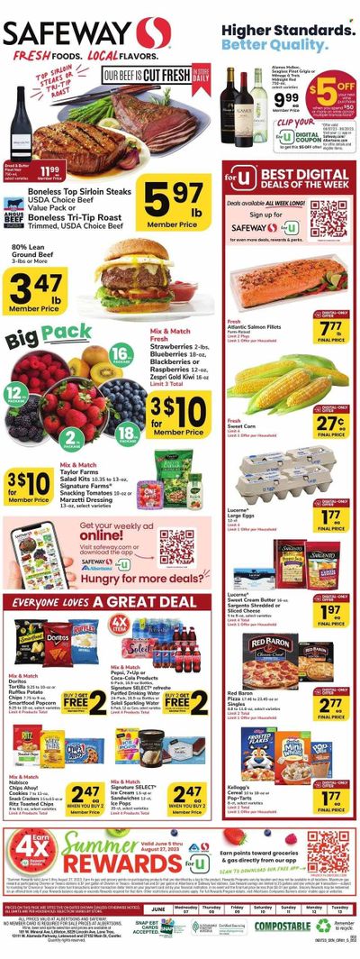 Safeway (CO) Weekly Ad Flyer Specials June 7 to June 13, 2023