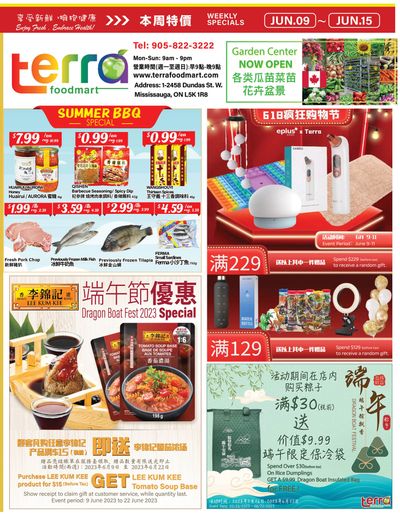 Terra Foodmart Flyer June 9 to 15