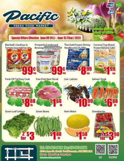 Pacific Fresh Food Market (North York) Flyer June 9 to 15