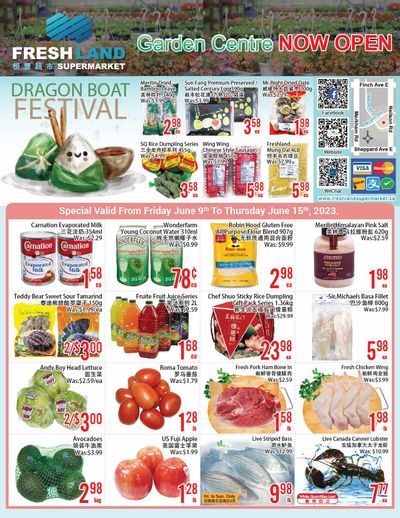 FreshLand Supermarket Flyer June 9 to 15