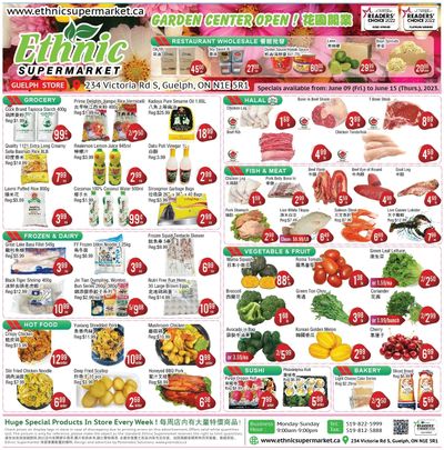 Ethnic Supermarket (Guelph) Flyer June 9 to 15