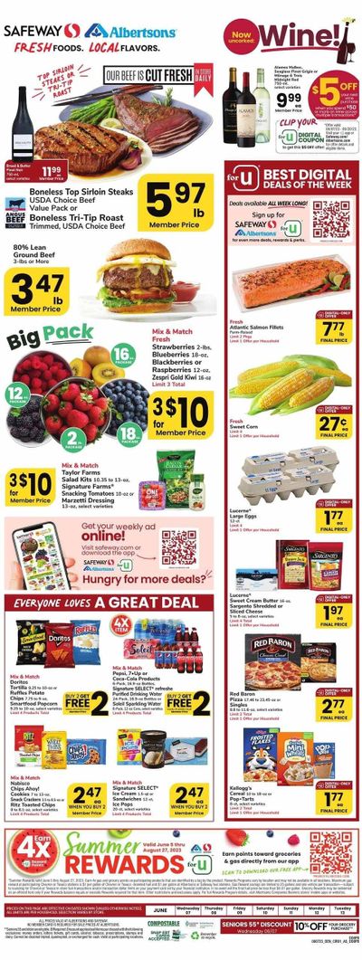 Safeway (CO) Weekly Ad Flyer Specials June 7 to June 13, 2023