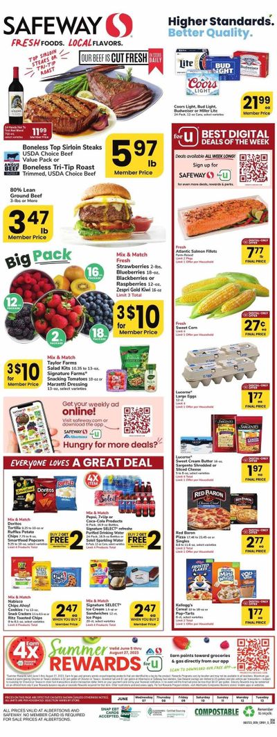 Safeway (NE) Weekly Ad Flyer Specials June 7 to June 13, 2023