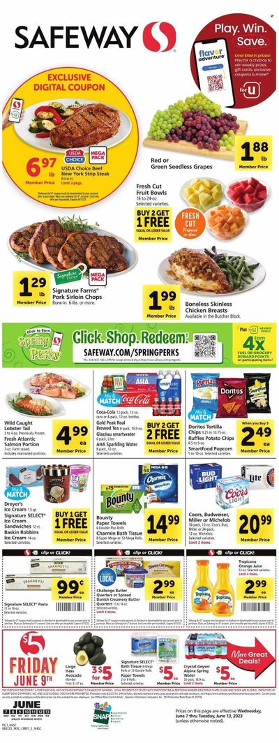 Safeway (NV) Weekly Ad Flyer Specials June 7 to June 13, 2023