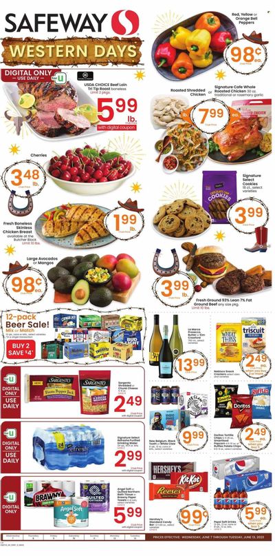 Safeway (WY) Weekly Ad Flyer Specials June 7 to June 13, 2023
