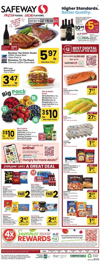 Safeway (WY) Weekly Ad Flyer Specials June 7 to June 13, 2023