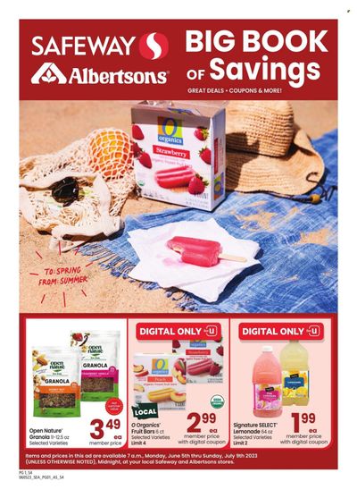 Safeway (ID) Weekly Ad Flyer Specials June 5 to July 9, 2023