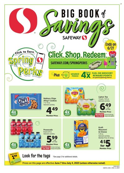 Safeway (CA) Weekly Ad Flyer Specials June 7 to July 4, 2023