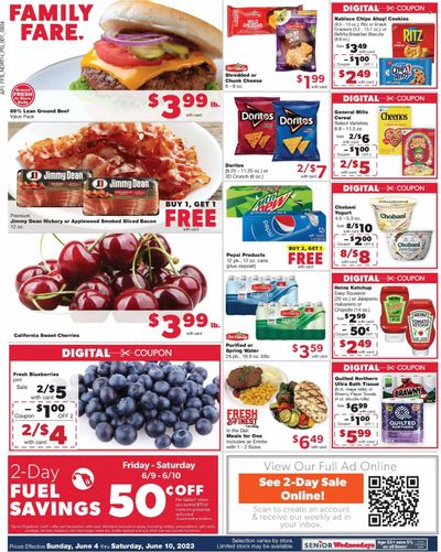 Family Fare (MI) Weekly Ad Flyer Specials June 4 to June 10, 2023