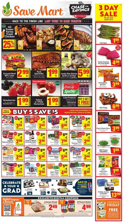 Save Mart (CA, NV) Weekly Ad Flyer Specials June 7 to June 13, 2023