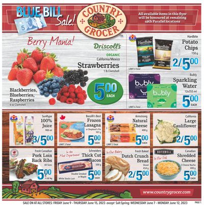 Country Grocer Flyer June 9 to 15
