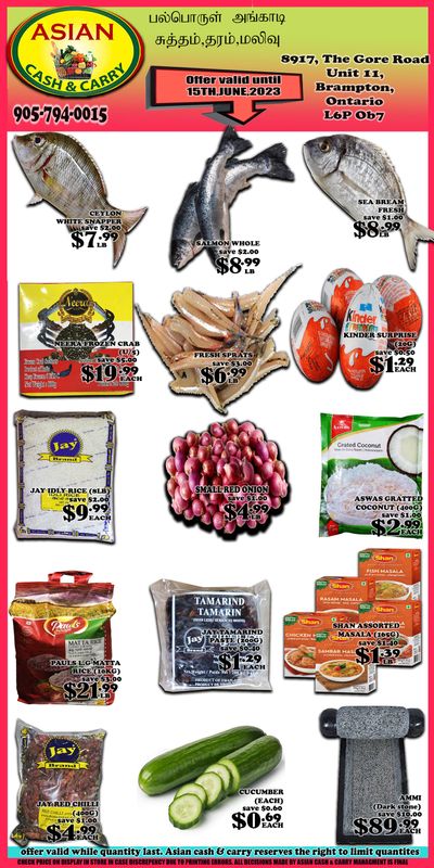 Asian Cash & Carry Flyer June 9 to 15