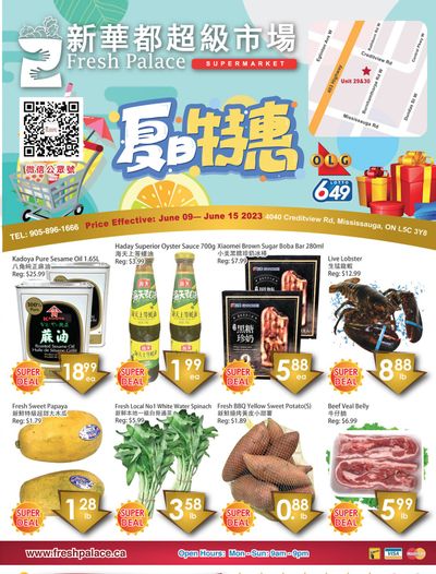 Fresh Palace Supermarket Flyer June 9 to 15