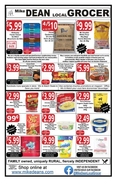 Mike Dean Local Grocer Flyer June 9 to 15