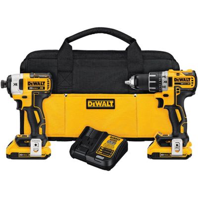 DEWALT 20-Volt Max 2-Tool Brushless Power Tool Combo Kit with Soft Case On Sale for $ 269.00 ( Save $ 150.00 ) at Lowe's Canada