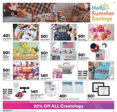 Michaels Weekly Ad Flyer Specials June 4 to June 8, 2023