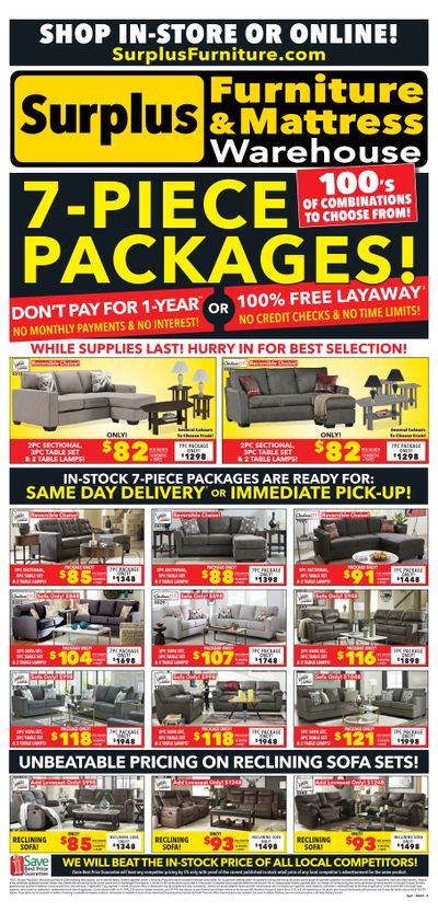 Surplus Furniture & Mattress Warehouse (Sydney) Flyer June 12 to 25