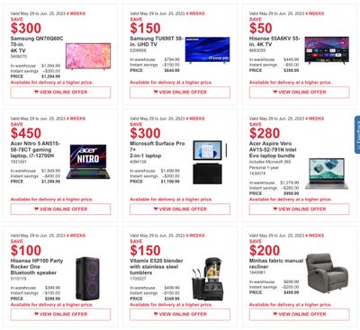 Costco Canada Coupons/Flyers Deals at All Costco Wholesale Warehouses in Canada, Until June 25