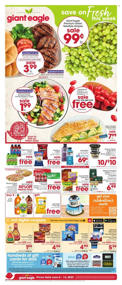 Giant Eagle (WV) Weekly Ad Flyer Specials June 8 to June 14, 2023