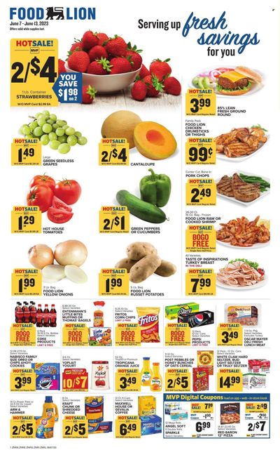 Food Lion (NC) Weekly Ad Flyer Specials June 7 to June 13, 2023