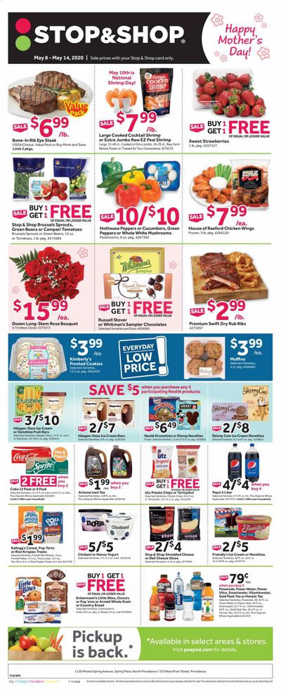 Stop & Shop Weekly Ad & Flyer May 8 to 14