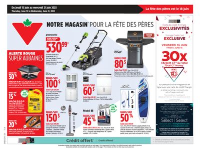 Canadian Tire (QC) Flyer June 15 to 21