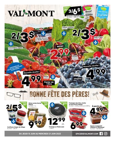 Val-Mont Flyer June 15 to 21