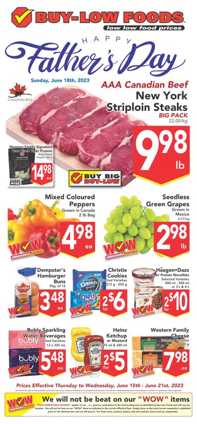 Buy-Low Foods (BC) Flyer June 15 to 21